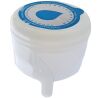 ViO 3C-F, Пробка приварная 3-х компонентная для бутылей 18,9 л с изолоновым уплотнителем, 1 шт., белая