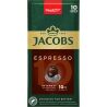 Jacobs Espresso Intenso, 10 шт., Кофе молотый в капсулах, совместимы с Nespresso, Якобс