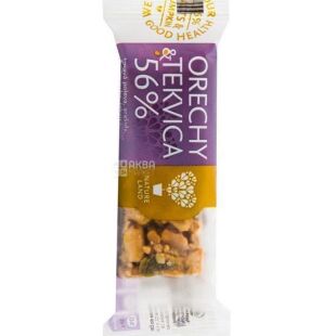 Tekmar, 40 г, Текмар, Батончик злаковый, Мюсли Орех с семечками тыквы