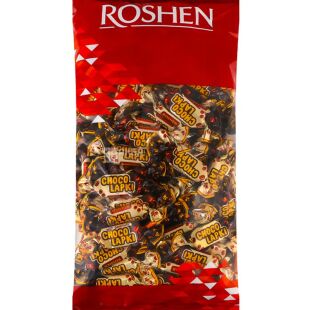 Roshen Choco Lapki, 1 кг, Цукерки Шоколапки, Рошен