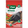 Fino, 10 шт., Размер L, Перчатки универсальные, нитриловые, в ассортименте