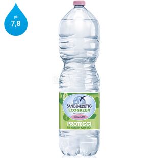 San Benedetto EcoGreen, 2 л, Вода минеральная, негазированная СанБенедетто Экогрин, ПЭТ