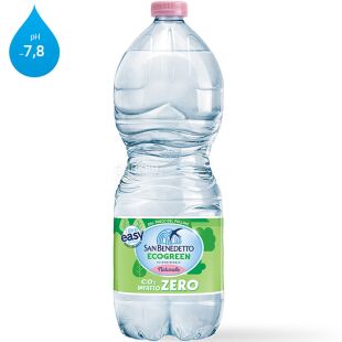San Benedetto EcoGreen, 0.5 л, Вода мінеральна, негазована СанБенедетто Екогрін, ПЕТ