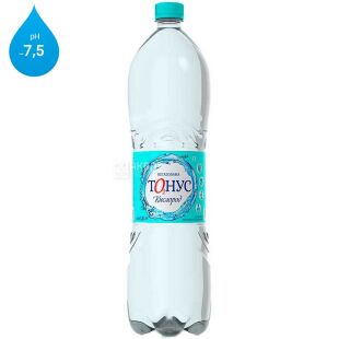 Куяльник Тонус-Кислород, 1,5 л, Вода минеральная негазированная, ПЭТ