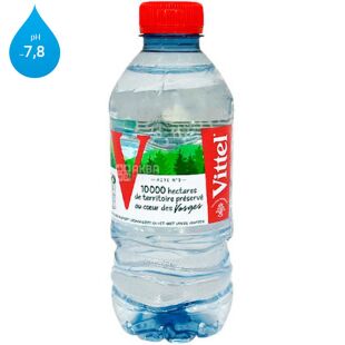 Vittel, 0,33 л, Витель, Вода минеральная негазированная, ПЭТ