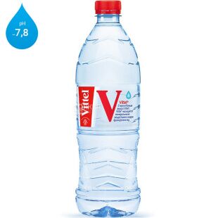 Vittel, 1 л, Витель, Вода минеральная негазированная, ПЭТ