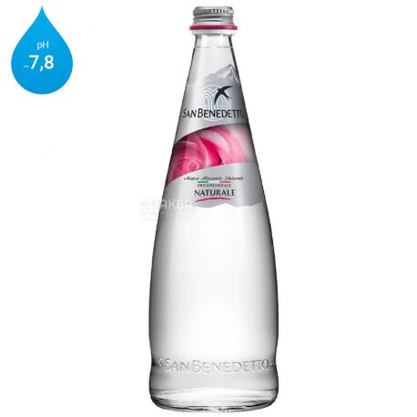 San Benedetto, 0,75 л, Сан Бенедетто, Вода негазированная, стекло
