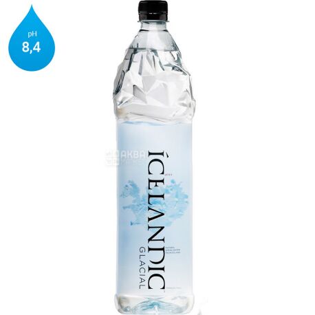 Icelandic Glacial, 1 л, Айслендик Глесиал, Вода минеральная негазированная, ПЭТ