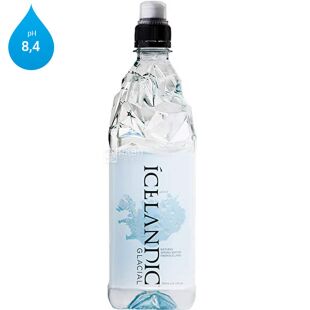 Icelandic Glacial, Спорт, 0,75 л, Айсландік Глесіал, Вода мінеральна негазована, ПЕТ