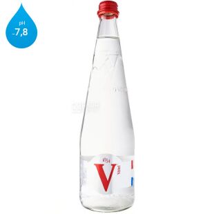Vittel, 0,75 л, Віттель, Вода мінеральна, негазована, скло