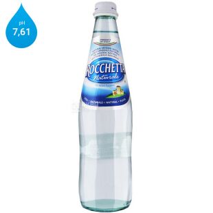 Rocchetta Naturale, 0,5 л, Рочетта Натурале, Вода мінеральна негазована, скло