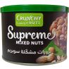 Crunchy Nuts Supreme Mixed, 170 г, Микс орехов с семечками Кранчи Натс, ароматизированные, ж/б