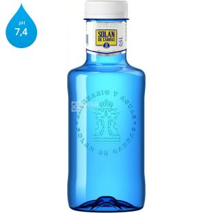 Solan de Cabras, 0,5 л, Вода Солан де Кабрас, мінеральна негазована, ПЕТ