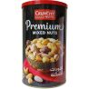 Crunchy Nuts Premium Mixed Nuts, 450 г, Микс 6 видов орехов Кранчи Натс, ароматизированные, ж/б