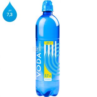 Voda UA Sport, 0,7 л, Вода ЮА Спорт, Вода мінеральна, негазована, ПЕТ