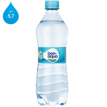 BonAqua, 0,5 л, БонАква, Вода минеральная негазированная, ПЭТ