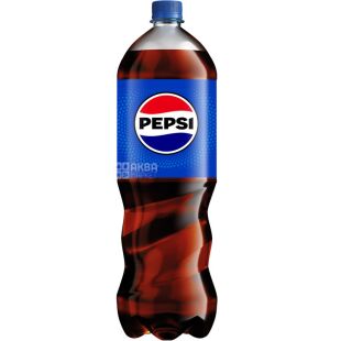 Pepsi-Cola, 1,75 л, Напій газований Пепсі, ПЕТ