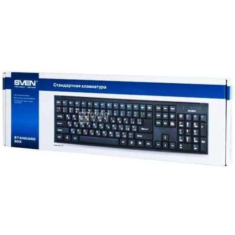 SVEN, keyboard, Standart 303