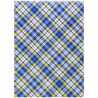 Buromax Шотландка, 48 аркушів, Блокнот на пружині А5, клітина, синій