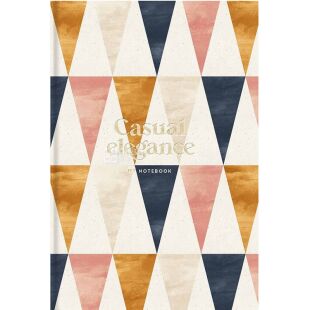 Школярик MonAmi, 1 шт., Блокнот в клітинку В5, 80 аркушів, картонна обкладинка, в асортименті