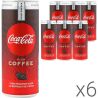 Coca-Cola Zero Coffee, 0,25 л, Напиток Кока-Кола Зеро Кофе, сильногазированный, ж/б, 6 шт. в упаковке