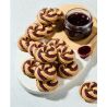 Biscotti, 1,4 кг, Біскотті, Печиво пісочне зі смородиновим джемом Фіора