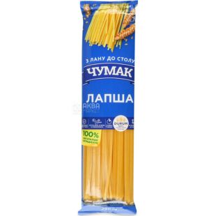 Чумак, 400 г, Макароны из твердых сортов пшеницы, Лапша