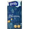 Grite Blossom, 10 шт., Платочки бумажные Грите, трехслойные