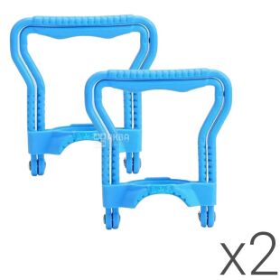 ViO R6, 2 шт., Ручка-трансформер для перемещения бутылей 18,9л ВиО, синяя