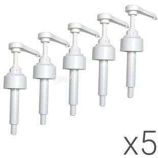 ViO PSW, 5 шт., Помпа для дозировки сиропов ВиО, белая