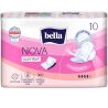 Bella Nova Komfort, 10 шт., Прокладки гигиенические с крылышками Белла, 4 капли