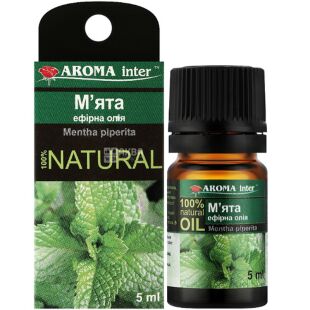 Aroma Inter, 5 мл, Масло эфирное, Мята