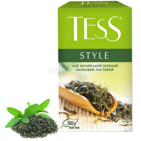 Tess, Style, 90 г, Чай Тесс, Стайл, зелений