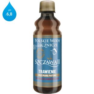 Szczawa ІI Trawienie, Вода Травлення, мінеральна лікувальна 0,33 л газована, (Щава ІІ) Польські мінеральні води