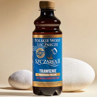 PWL Szczawa II Trawienie, 0.33 l, Therapeutic mineral water, Digestion and metabolism support, Sorrel II, PET