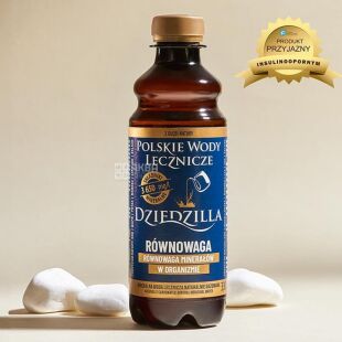 Dziedzilla, Вода Рівновага, мінеральна лікувальна 0,33 л газована, (Джєджілла), Польські мінеральні води