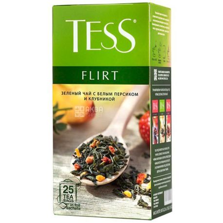 Tess, 25 pcs., Tea, green, Flirt
