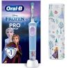 Oral-B Pro Kids, Дитяча електрична зубна щітка Крижане серце з футляром Орал-Бі, з 3-х років 