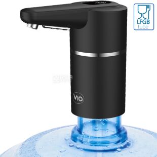 ViO E26-T, Електрична помпа для води ВіО, натиск склянкою, чорна