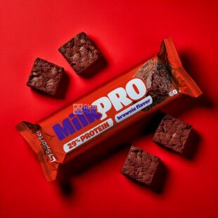 Sporter MILK PRO, 60 г, Батончик протеїновий Брауні Спортер