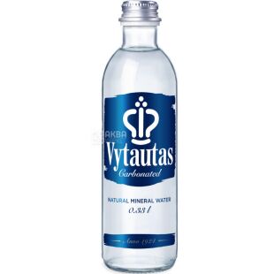 Vytautas, 0,33 л, Минеральная вода сильногазированная Витаутас, стекло