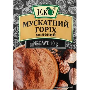 Эко, 10 г, Мускатный орех, Молотый