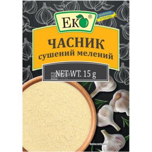 Еко, 15 г, Часник, Сушений, Мелений