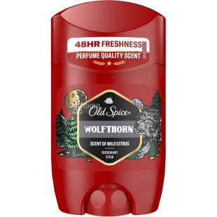 Old Spice Wolfthorn, 50 мл, Дезодорант-стик для мужчин Олд Спайс