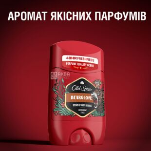 Old Spice Bearglove, 50 мл, Дезодорант-стек для мужчин Олд Спайс