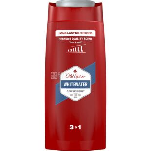 Old Spice Whitewater, 675 мл, Гель для душа и шампунь 2 в 1 для мужчин Олд Спайс