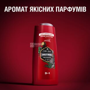 Old Spice Wolfthorn, 675 мл, Гель для душа и шампунь 3 в 1 для мужчин Олд Спайс