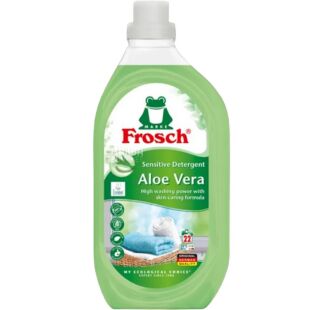 Frosch, 1,5 л, Гель-концентрат средство для стирки Алоэ Вера, Фрош