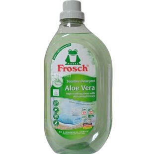 Frosch, 1,5 л, Гель-концентрат засіб для прання Алое Вера, Фрош
