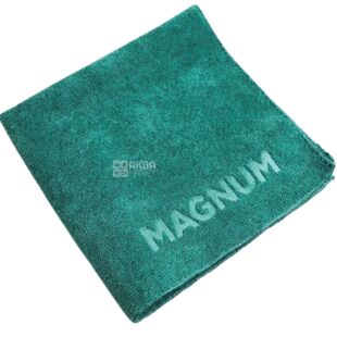 Magnum Terry King, Серветка-Мікрофібра безворсова Магнум, 400х400 мм, м'ятна